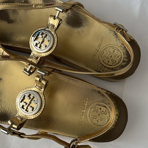 Tory Burch Platform Thong Sandals Size 8 - Picture 2 of 8